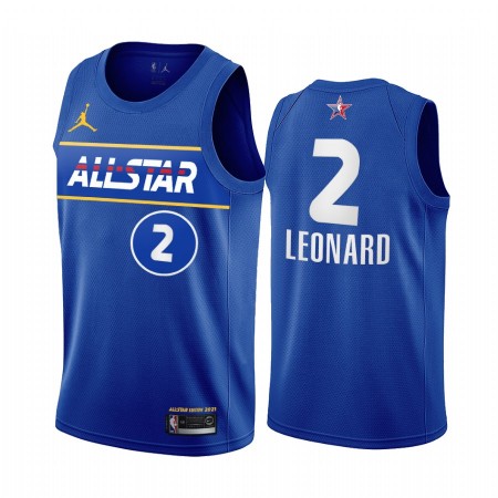 Herren NBA LA Clippers Trikot Kawhi Leonard 2 2021 All-Star Jordan Brand Blau Swingman
